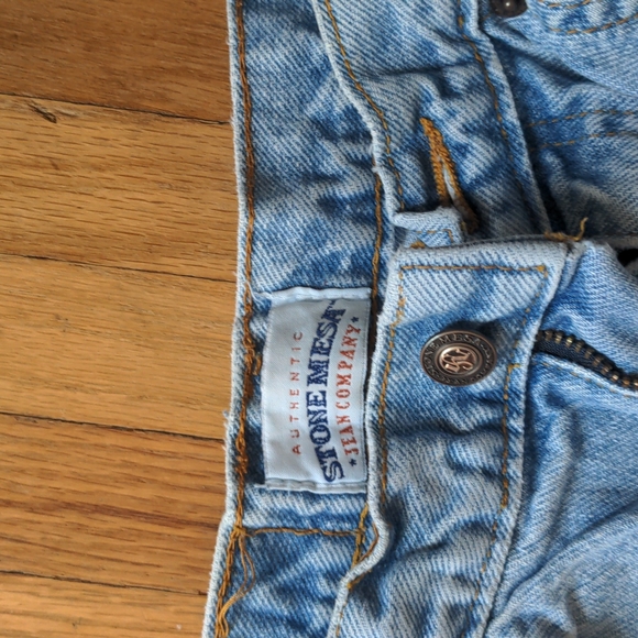 Vintage 80s Stone Mesa Jeans - Picture 2 of 5